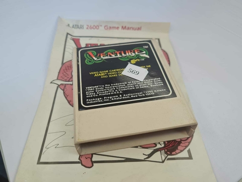 Cartucho de Atari Venture 569 com Manual - comprar online
