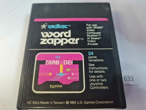 Cartucho de Atari Word Zapper 633 1 - comprar online