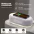 Carregador Wireless com Relógio, Alarme e Luz Noturna para Celulares Compatíveis com Carregamento por Indução Qi - loja online