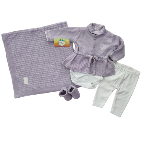 SAÍDA MATERNIDADE CONJUNTO 5PÇ