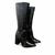 Bota Cano Longo Croco Preto Via Uno na internet