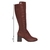 Bota Cano Longo Couro Marrom 346903-14 - Melfior