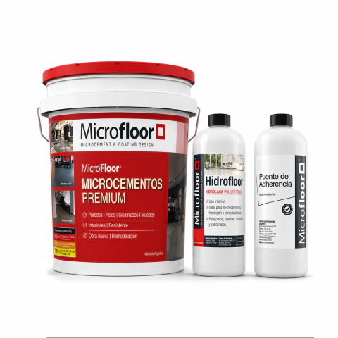 Kit Microcemento en pasta - Listo Para Usar Microfloor 25k