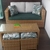Sofá de 2 lugares + Mesa com 2 Pufes - comprar online