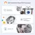 Imagem do Fonte de Água de Aço Inox para Gatos - 3,2L com LED