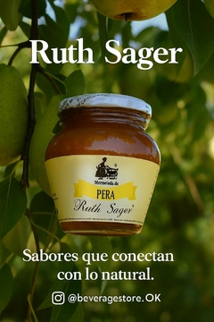 Mermelada "Ruth Sager" Pera 350GR x6unid. - comprar online