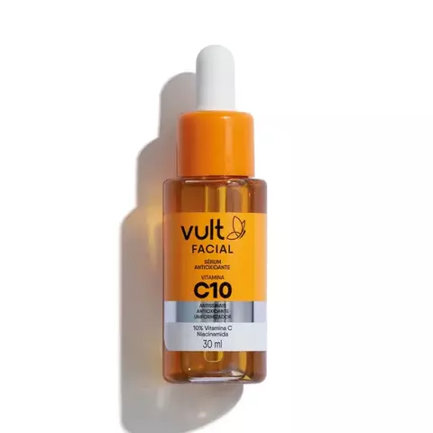Vult Facial Vitamina C 10% - Sérum Facial Antioxidante 30ml