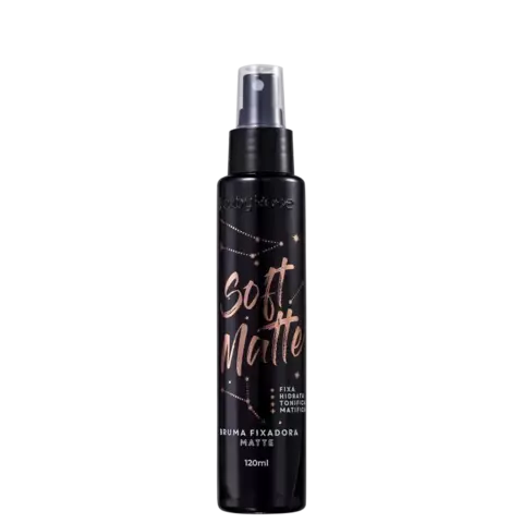 Ruby Rose Soft Matte - Bruma Fixadora de Maquiagem 120ml