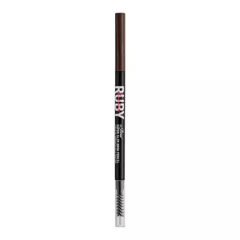 Ruby Kisses Go Brow Ultrafino Medium Brown - Lápis de Sobrancelha 0,8g
