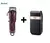 Maquina Corta Cabelo Profissional km 2600 + Barbeador km 2024 - Hidromec Store
