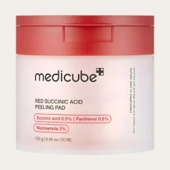 Medicube Red Succinic Acid Panthenol Pads – Pads Exfoliantes x70