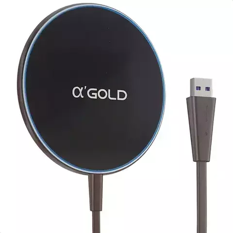 Carregador Sem Fio A’Gold 20W – Rápido, Compacto e Universal - comprar online
