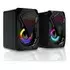 Caixa de Som Knup KP-RO800 – Mini Speaker Multimídia RGB 6W com Conexão USB e P2 - comprar online
