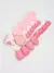 esponja de maquiagem rosa e conjunto de sopro 20 pçs - EDG STORE