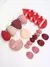 Imagem do esponja de maquiagem rosa e conjunto de sopro 20 pçs