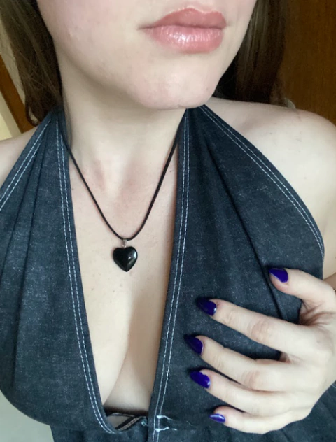 Choker Corazón negro