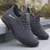Sapatos de primavera voando tecido sapatos masculinos sapatos casuais de poliure - loja online
