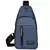 Bolsa masculina de cor sólida saco de peito ao ar livre casual moda pequena moc