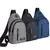 Bolsa masculina de cor sólida saco de peito ao ar livre casual moda pequena moc - DLI SHOP