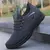 Sapatos de primavera voando tecido sapatos masculinos sapatos casuais de poliure - comprar online