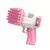 Pistola de bolhas elétrica popular para brinquedos infantis, máquina de bolhas na internet