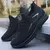 Sapatos de primavera voando tecido sapatos masculinos sapatos casuais de poliure - loja online