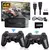 M8 4k jogo vara tv console de videogame 64g embutido 20000 + jogos controlador s