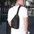 Bolsa masculina de cor sólida saco de peito ao ar livre casual moda pequena moc