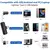 Microfone de lapela 2.4g sem fio portátil gravação de áudio e vídeo mini mi - DLI SHOP