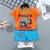 2 pçs mãe crianças roupas conjuntos de crianças meninos menina camiseta shor - DLI SHOP