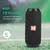 Imagem do Alto-falante portátil sem fio bluetooth-compatível subwoofer ao ar livre à pr