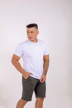 Bermuda Jeans Masculina Destroyed - Da Luz Moda