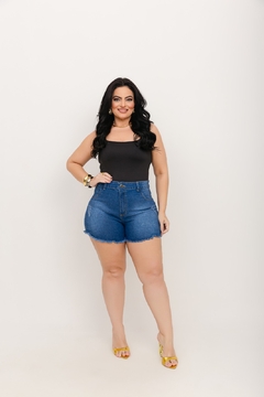 Short Plus Size jeans de alta resistência e conforto. na internet