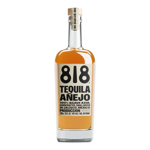 Tequila 818 Añejo 700ml - Importado