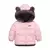 Casaco de Veludo Felpudo com Capuz para Bebês - DBABYB