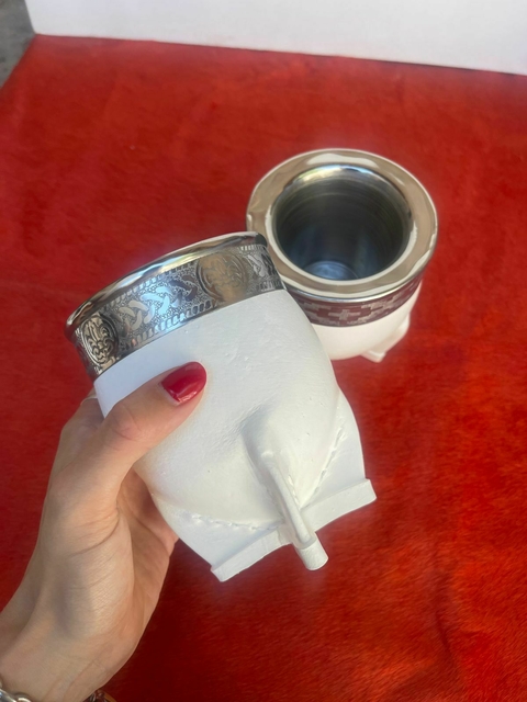 Imperial Térmico con Guarda de Acero – Blanco / Negro / Marrón