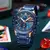 Curren 8410 relógio masculino pulseira de aço quartzo calendário relógio masculino - comprar online