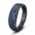 pulseira de couro tecida à mão, luxuosa, multicamadas, masculina, fivela