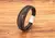 Imagem do pulseira de couro tecida à mão, luxuosa, multicamadas, masculina, fivela