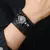 pulseira masculina 4 peças/conjunto Trançado Envoltório Pulseiras De Couro pa - comprar online