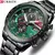 Curren 8410 relógio masculino pulseira de aço quartzo calendário relógio masculino - MOVA ACESSORIOS