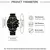 4 pçs moda masculina relógio de quartzo luxo cruz pingente colar pulseira anel