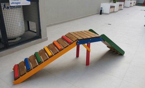 Rampa de Subida com Escorregador - Pet