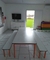 Conjunto de Mesa com Dois Bancos para Refeitório Infantil Grande 2,70m - Cia Da Criança