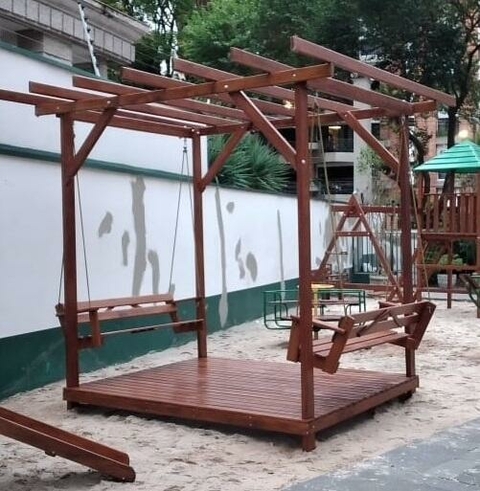 Pergolado com Namoradeira