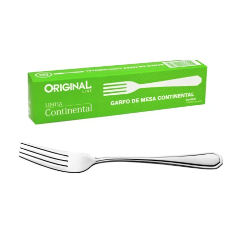 Garfo Mesa Inox Cont 301 C/12 Ori - comprar online