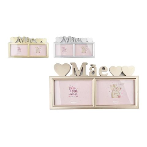 Porta Retr Pls Duplo Mae 10X15Cm Wel - comprar online