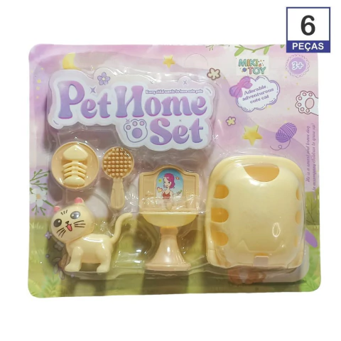 Kit Gato Pet 6Pc Om - comprar online