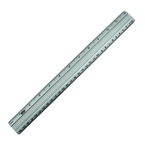 Regua Aluminio 30Cm Ond - comprar online