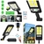 REFLECTOR SOLAR PLAFON EXTERIOR CON SENSOR + CONTROL REMOTO